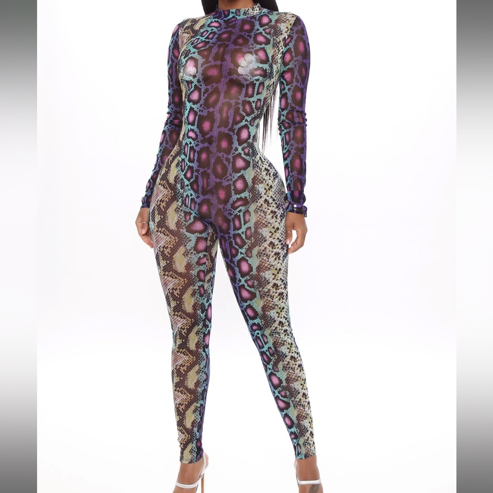 Sassy Slither Snake Jumpsuit